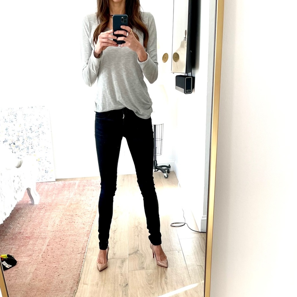 3x1 dark blue skinny jeans size 24